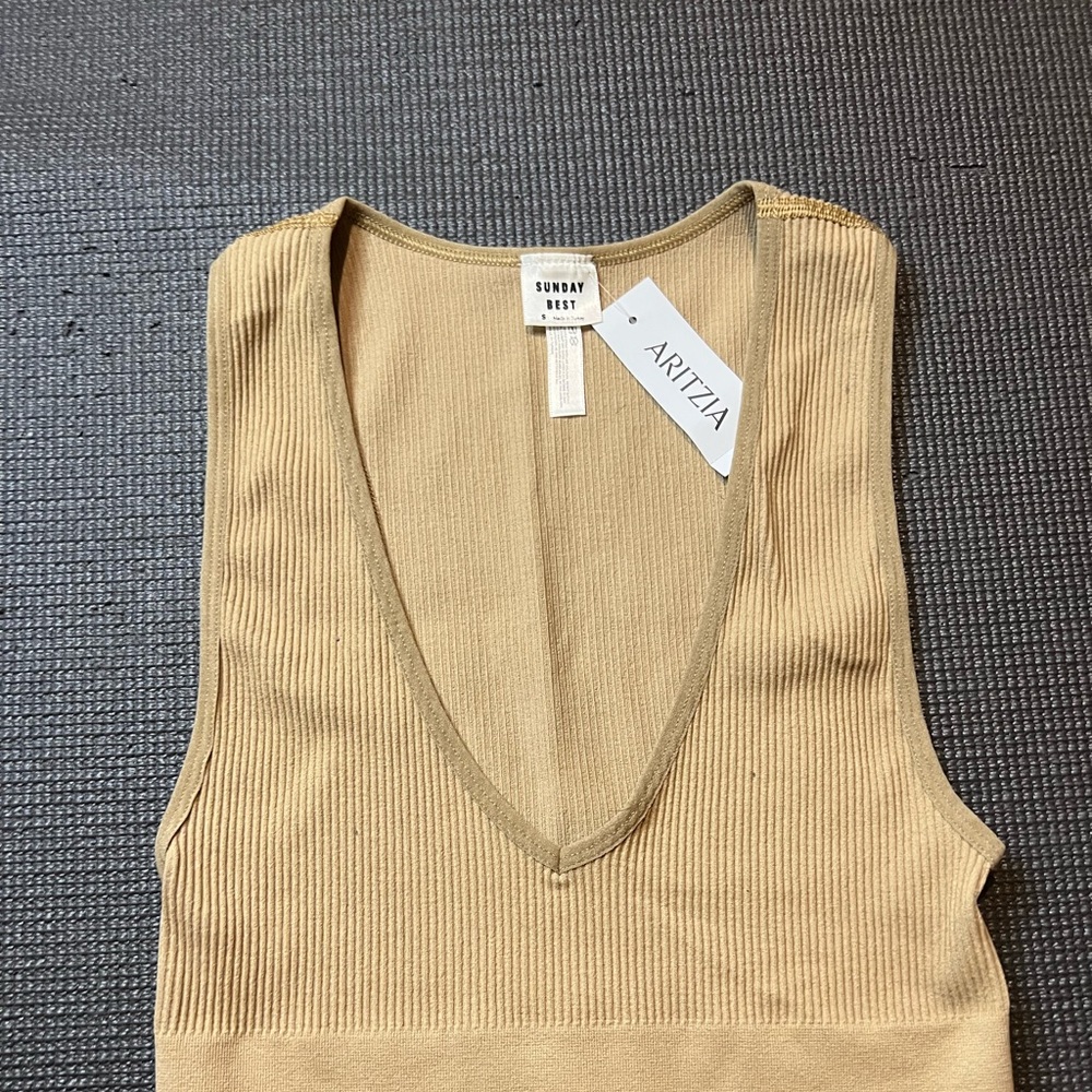 Aritzia seamless crop top
